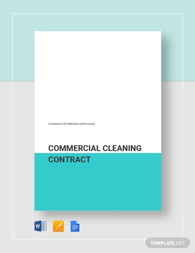 commercial cleaning contract