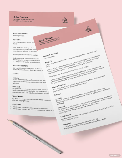 Company Job Description Template