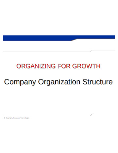 Company Structure - 14+ Examples, Format, Pdf | Examples