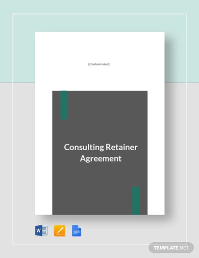 consulting retainer agreement template