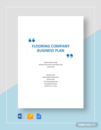 Flooring Company Business Plan 