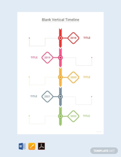 Vertical Timeline - 6+ Examples, Format, Pdf