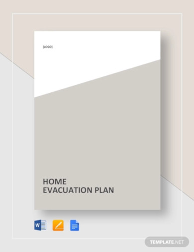 Home Evacuation Plan Template