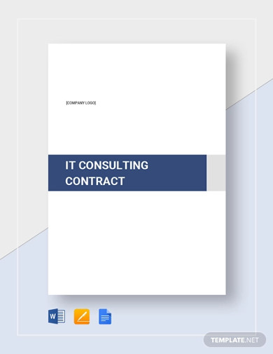 it consulting contract template