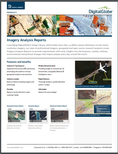 Imagery Production Analysis Report