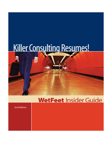 killer consulting resume