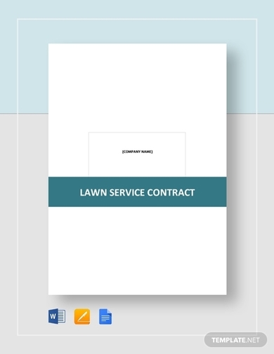 lawn service contract