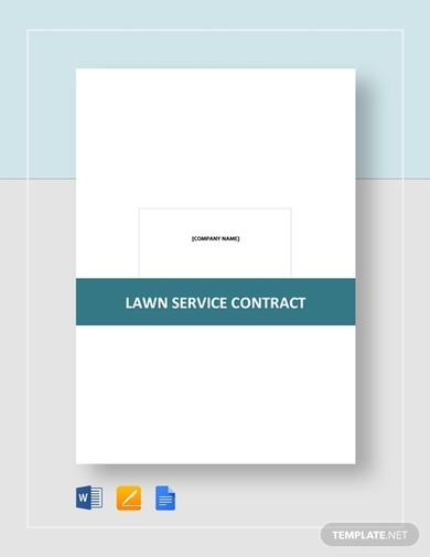 Lawn Service Contract