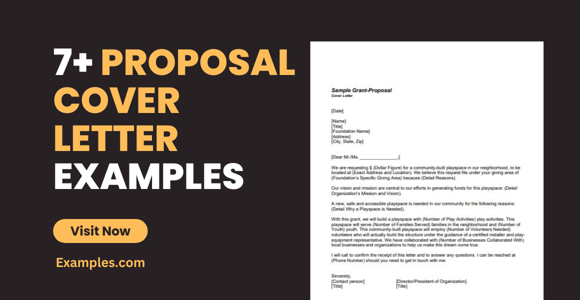 proposal cover letter template word