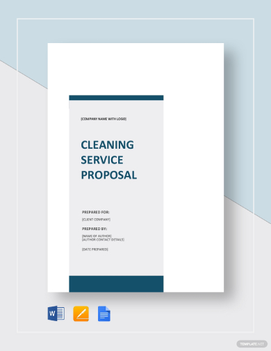Proposal for Cleaning Services