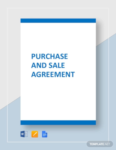 purchase and sale agreement template