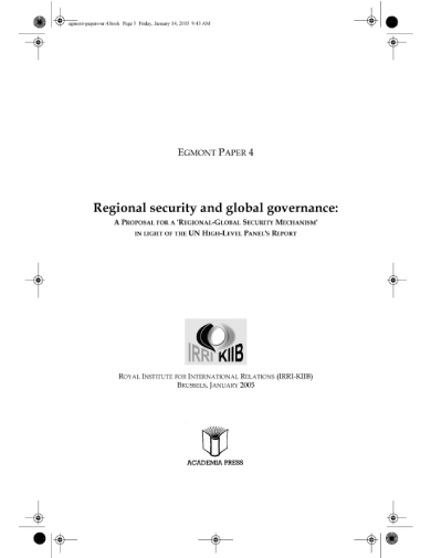 regional security proposal
