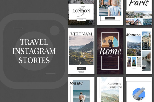 Simple Travel Instagram Stories