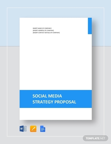 social media strategy proposal