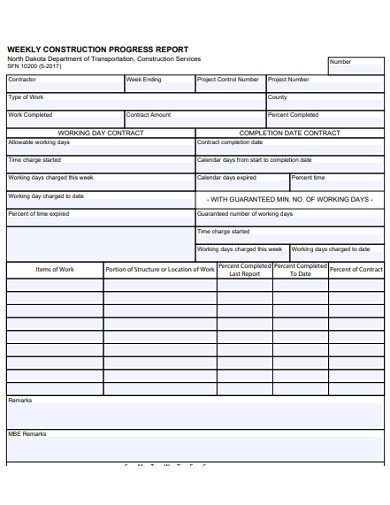 Site Progress Report Template Best Template Ideas