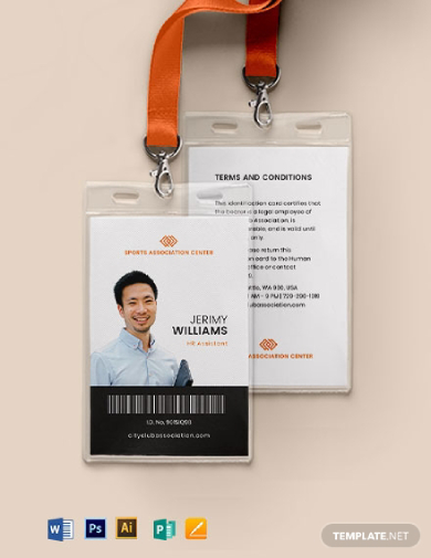 Association Membership ID Card