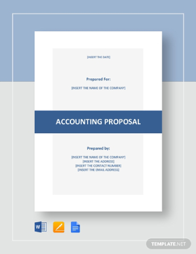 research proposal example accounting