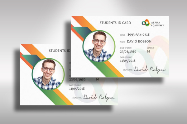 Creative ID Card Examples - 10+ [ Employee, Company, School ] | Examples