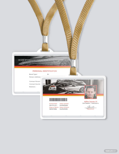 ID Card Format Examples - 24+ Templates [Download Now] in Illustrator ...