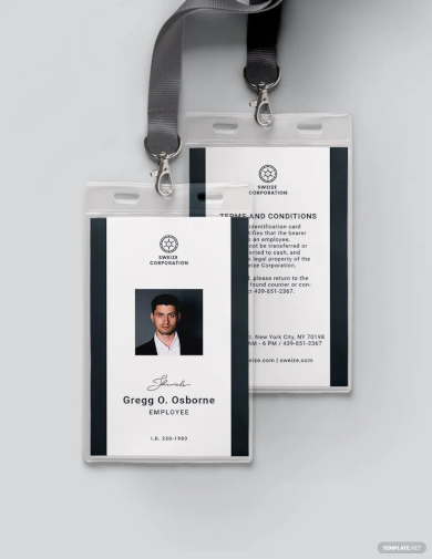 ID Card Format Examples - 24+ Templates [Download Now] in Illustrator ...