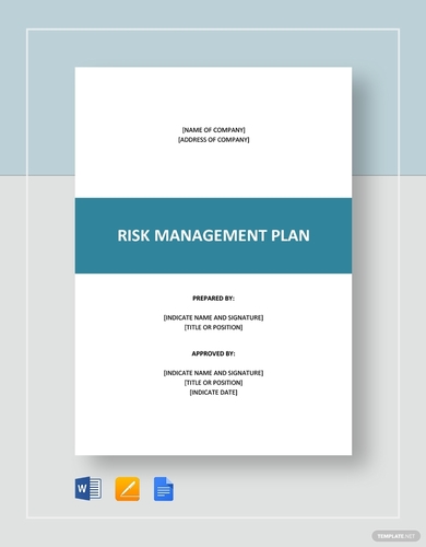 risk management plans