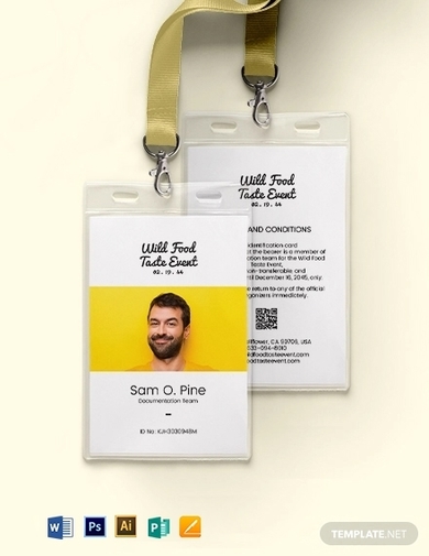 Event ID Card Examples - 10+ Templates [Download Now] - MS Word ...