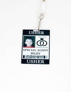 Usher Security ID Card