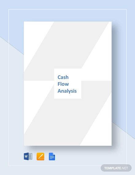 cash flow analysis template