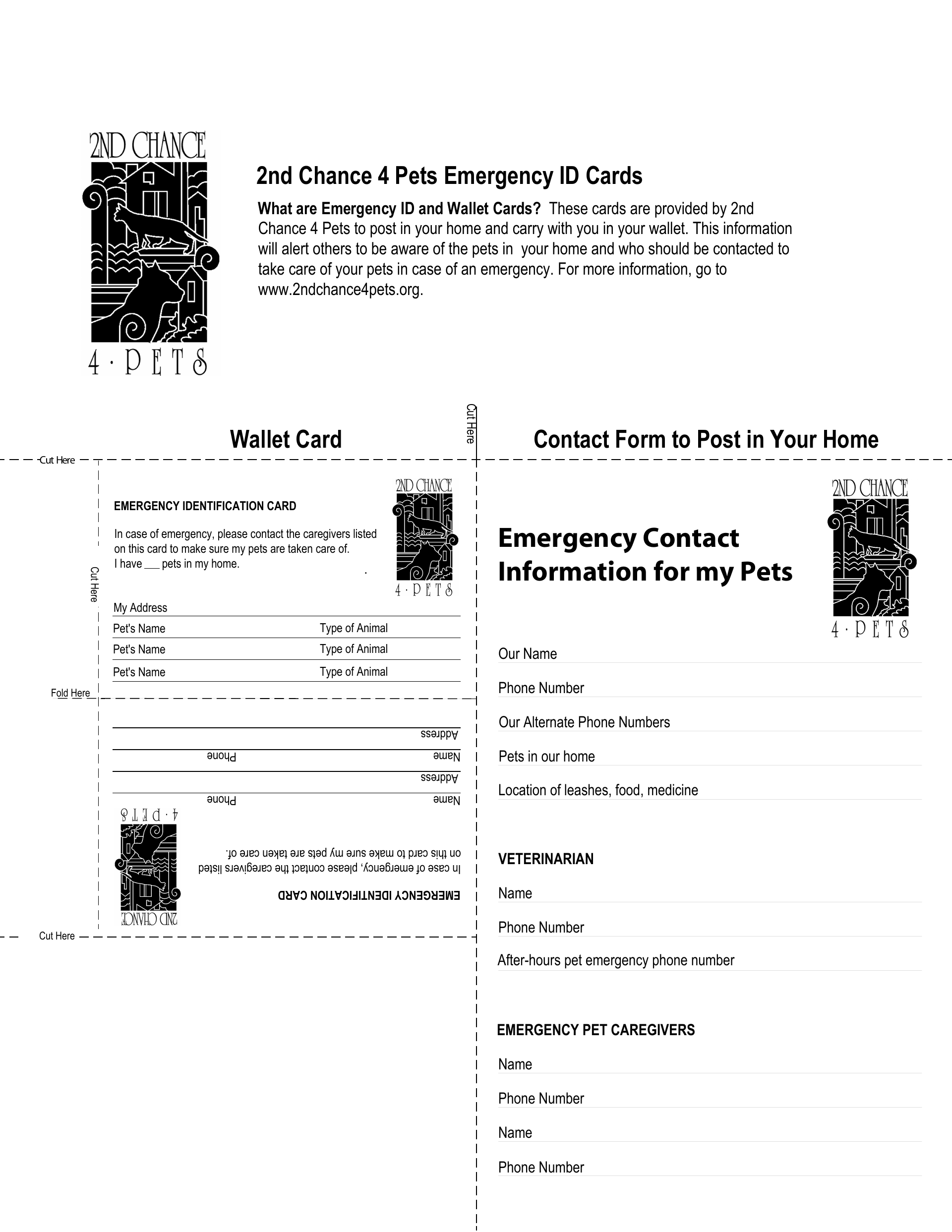 emergency id card