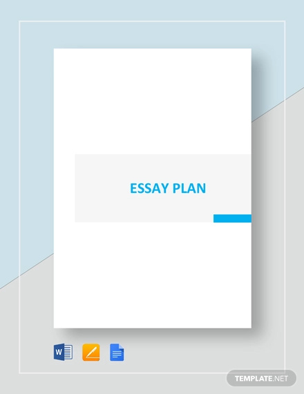 essay plan template
