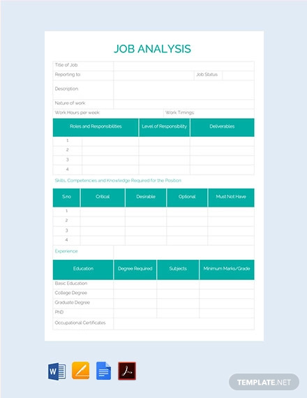 Job Analysis: A Practical Guide [Free Template] - AIHR