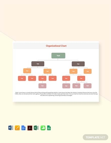 free organizational chart template