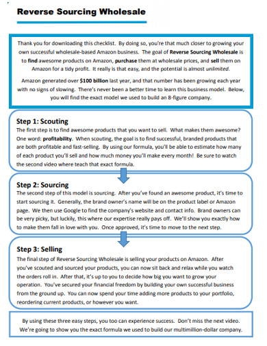 Reverse Selling 4 Examples Format Pdf Examples Reverse Selling 4 Examples Format Pdf Examples
