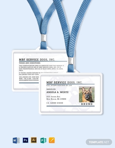 Animal ID Card - 10+ Examples, Format, Pdf