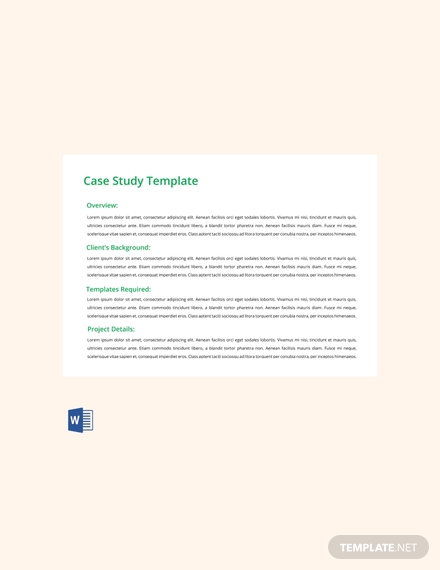 how to write up a medical case study