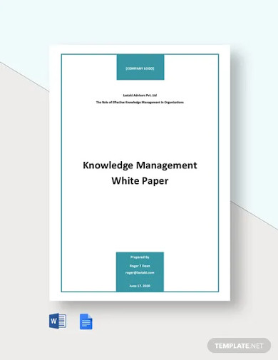 Knowledge Management White Paper Template