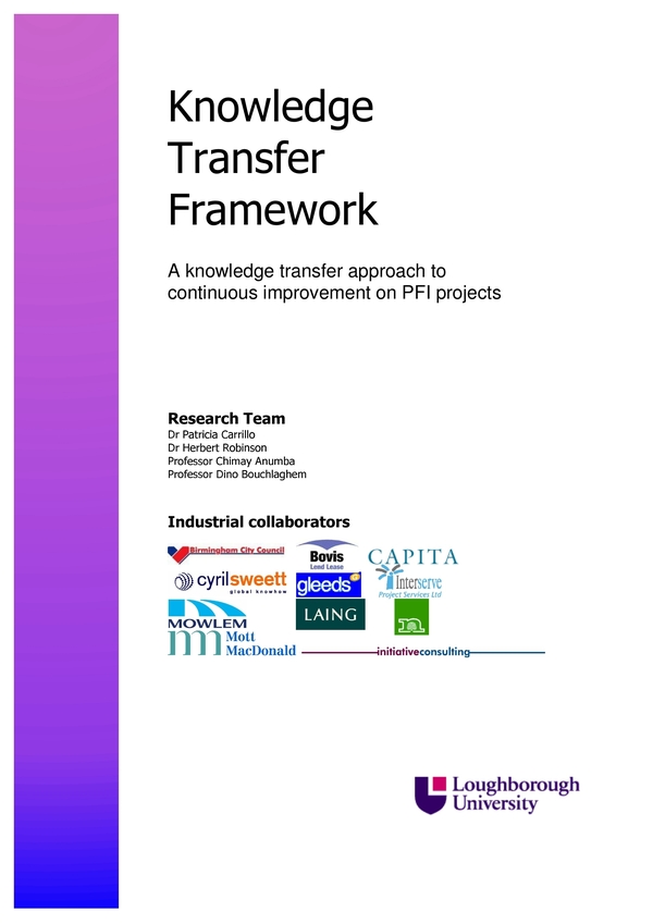 Knowledge Transfer Plan Examples