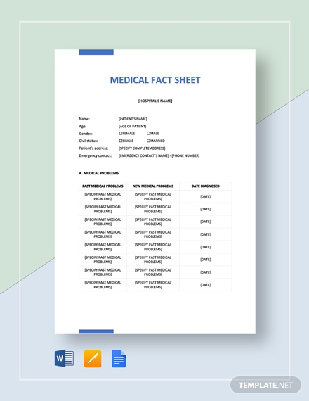 Medical Fact Sheet