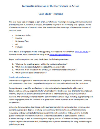 case study examples nursing stroke