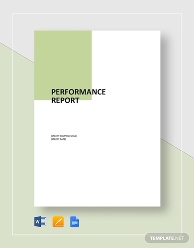 Performance Report