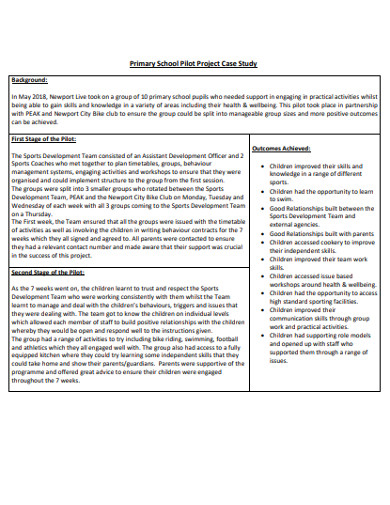 case study partnership project