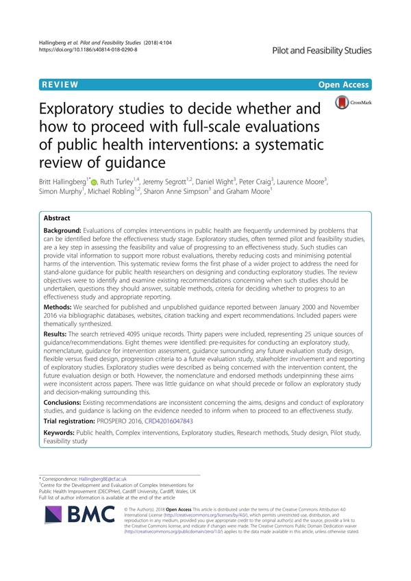 example of exploratory research design pdf