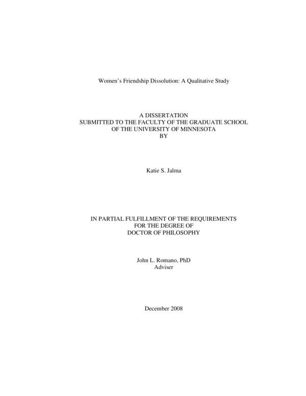 qualitative research titles format