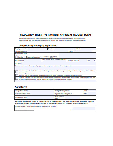 payment approval request form