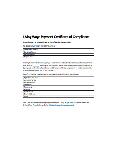 Payment Certificate 11 Examples Format Pdf Examples