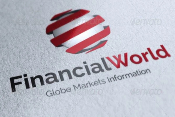 simple financial logo