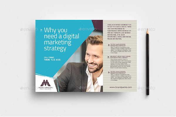 digital marketing flyer example