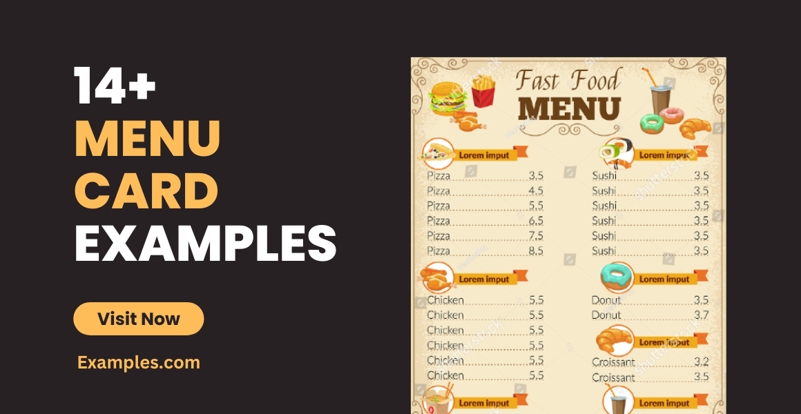 Menu —