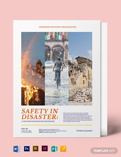 safety flyer template