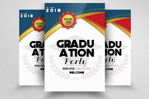 Sample Graduation Announcement Flyers